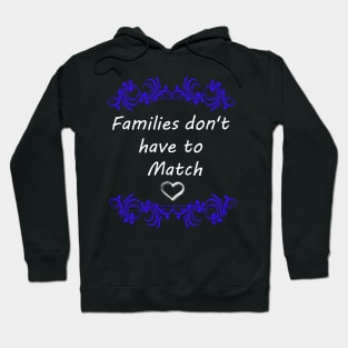 FAMILIES DON'T HAVE TO MATCH Hoodie